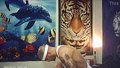 Asian Babe Pounds Italian Machine Pornstar Backstage