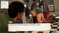 redhead babe fed hot creampie in intense roleplay fuck