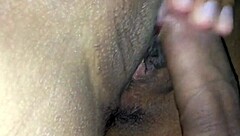 Tight shaved pussy sucks cock beautifully