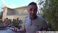 hey watch these small tits euro babes in mmf anal gaping threesome