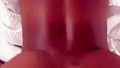 Milf spits on black cock outdoors