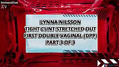 Lynna Nilsson's Tight Cunt Stretched In First Double Vaginal Threesome