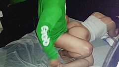 Hot pregnant Asian chubby Pinay fucks wildly in hotel room