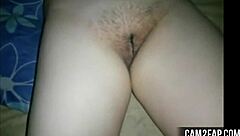 pussy free cumshot floods tight amateur pussy in raw sex scene