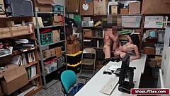 hey shoplifter, officer's fucking you missionary now