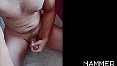 hammer hart washes wanks and erupts creamy load