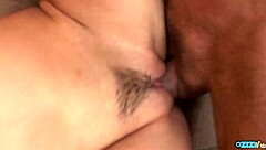 asian babe deepthroats then rides huge cock cowgirl doggystyle bent over cum mouth