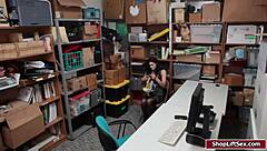 hey shoplifter, officer's fucking you missionary now