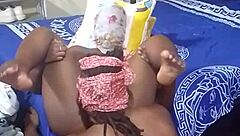 African Ebony Bent Over Doggystyle Squirting