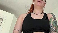 futa mommy owns her free use pet with degrading pegging and dirty talk in gym pov
