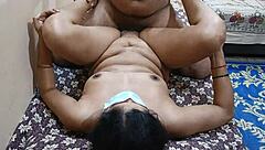 Husband's Friend Creampies Misti Bhabi's Big Pussy!