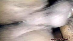 Sweetmachine's black pussy orgasms on homemade machine