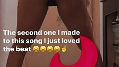 Mocha Ebony Shakes Her Massive Booty Seductively