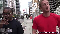 Teen Delivers Wild Interracial Blowjob on Monster Cock!