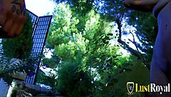 Small Tits Cowgirl Fills Asshole With Cum