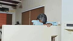 Hubby away, i ride young guy's thick cock moaning in spanish