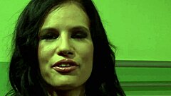 Bound girl dominated and creampied in rough bondage