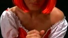 Babe Sucks Cock in Detailed Merry Blowjob Scene