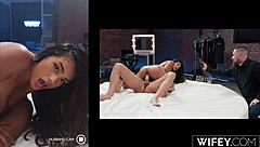 Gorgeous Hotwife Karina Valentina Ravaged Hard as Hubby Watches!