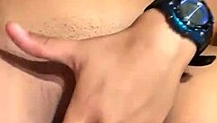 Masked latina anal creampie cowgirl vibrator ride