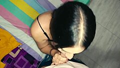 Colombian Latina Deepthroats In Homemade Job Interview