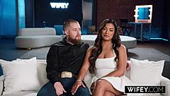 Gorgeous Hotwife Karina Valentina Ravaged Hard as Hubby Watches!