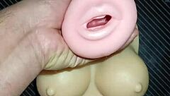 kissy and dolly's sloppy anal from mouth to ass