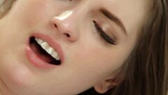 Horny Ukrainian girlfriend Vika Lita fingered to squirting orgasm