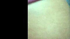 amateur couple bends over for close-up doggystyle creampie