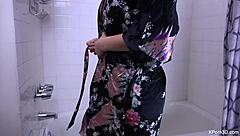 two busty lesbians finger and eat wet pussies during steamy massage