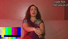 Hazel's bbc monster cock interracial casting interview pounding