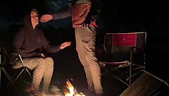 intense public campsite creampie fucking for impregnation