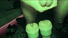 Piledriving Emma Hix's New Fleshlight Holes Deep!
