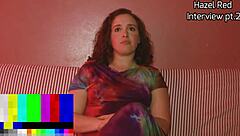 Hazel's bbc monster cock interracial casting interview pounding