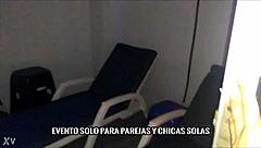 Colombian swingers group halloween party hardcore fucking