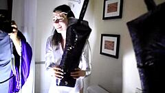 black cock surprises chloe faye in wild disco sex romp