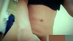 i'm strollin naked thru empty house toyin my wet pussy n tits