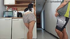 i risked fucking my husband's friend while he showered almost caught