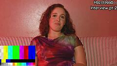 Hazel's bbc monster cock interracial casting interview pounding