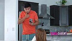 stepmom's blessing lets siblings fuck all day caught