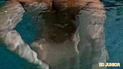 hey, watch this nympho actress fuck poolside between takes!