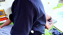 i got happy ending massage from horny latina milf big tits