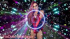 i turned into the ultimate bimbo slut in rabbit cosplay