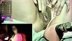 Chilena Amateur Squirt Twices in Hot Videocall Fingering!