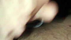 Big dick guy jerks off watching homemade porn