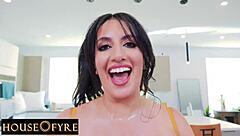 sarah arabic's huge tits hug my wiener tight