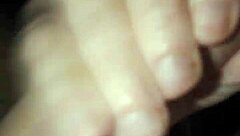 Big dick guy jerks off watching homemade porn