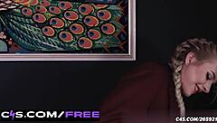 naughty blonde college teen submits to teacher's hardcore domination ride