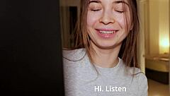 girl next door wishes to deepthroat my huge cock