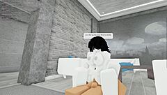 virgin slut creampied doggystyle while groping big tits and ass